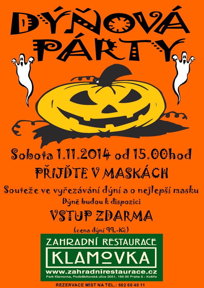 Pozvanka DYNOVA PARTY 1.11.2014